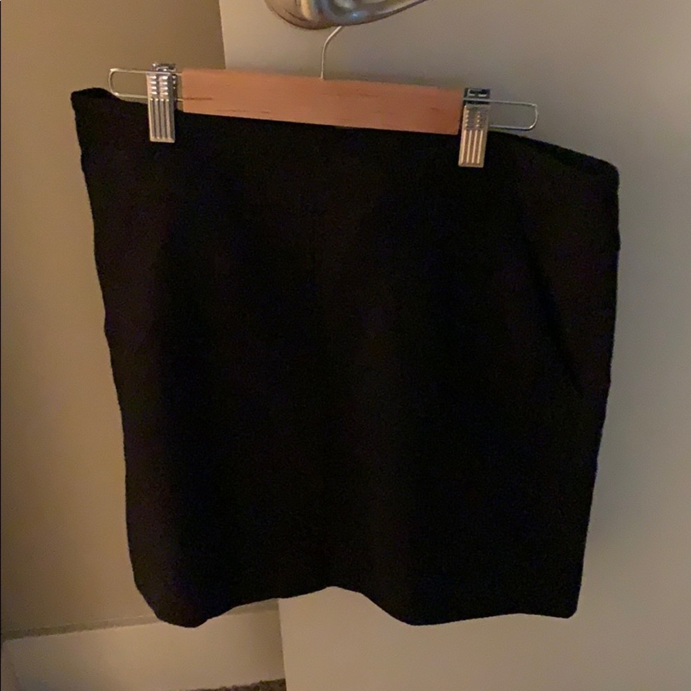 Loft classic black pencil skirt